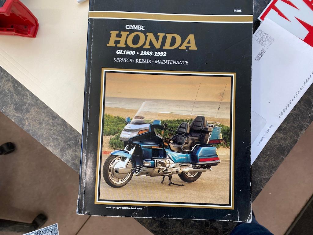 1992 Honda Goldwing Motorcycle