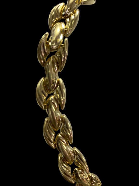 14 Kt Yellow Gold Necklace marked “14 Kt