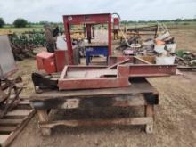40 ton Heavy Duty Red Press w/Misc. Work Table, & Misc.