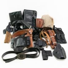 Lot of Holsters And Accessories