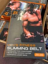 brand new box of men?s fitness slimming belt 30 pieces