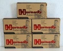 5 Full Boxes Hornady....300 WSPR/BLK 110 gr. V-Max Cartridges Ammunition...