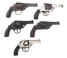 IVER JOHNSON & H&R REVOLVERS FOR PARTS OR REPAIR
