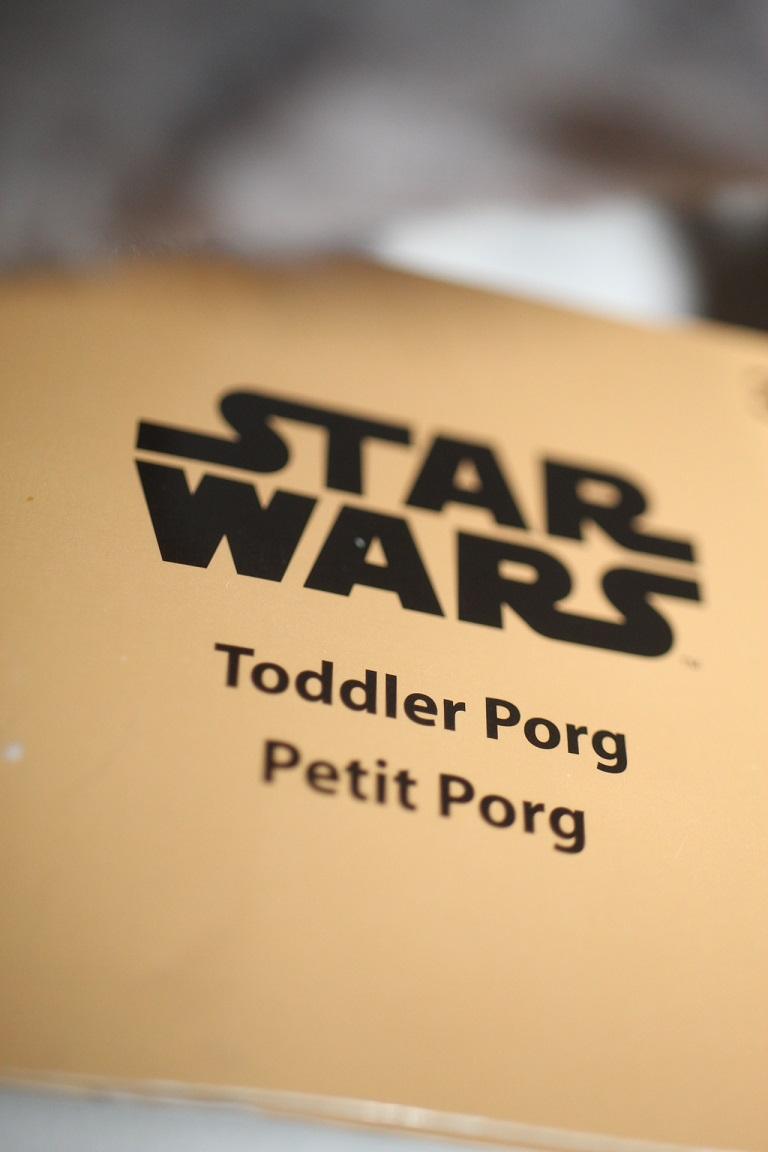 Star Wars Toddler Porg, Disney, Lucasfilm Ltd., Appears New-Cardboard Still Attached, Approx. 5"