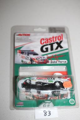 John Force Castrol GTX 2000 Mustang Funny Car, 1 Of 7,500, 1:64 Scale, Limited Edition