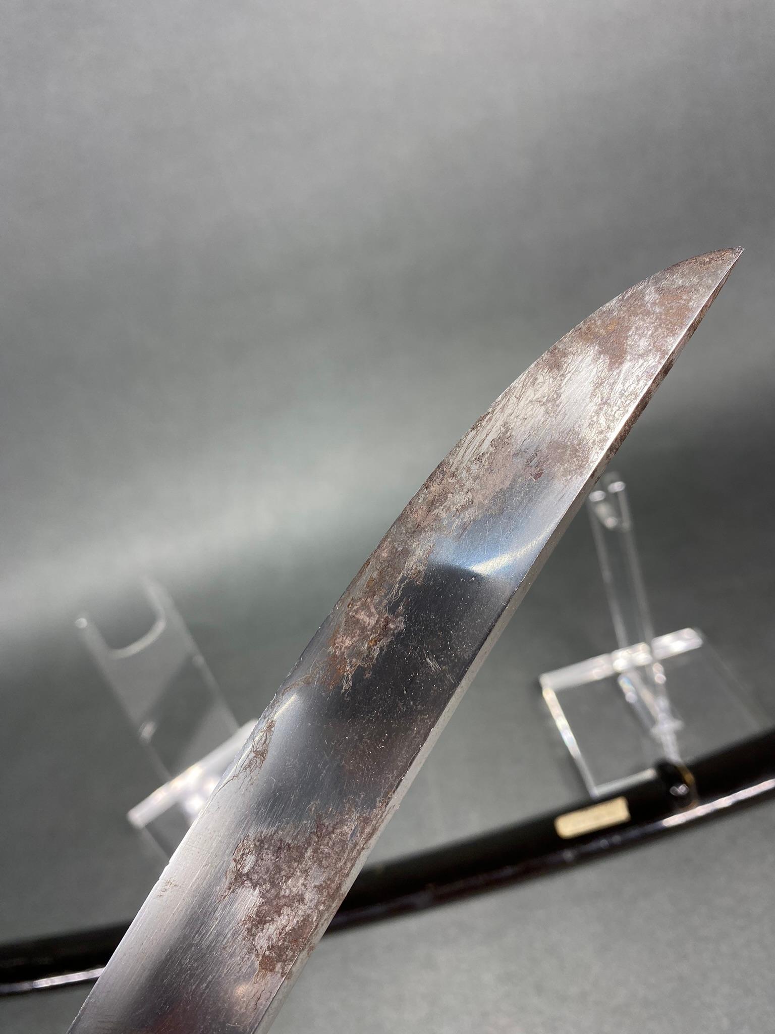 JAPANESE WAKIZASHI SAMURAI SWORD IN FITTINGS