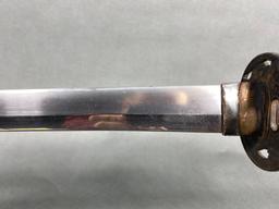 EARLY JAPANESE WAKIZASHI SAMURAI SWORD IN FITTINGS