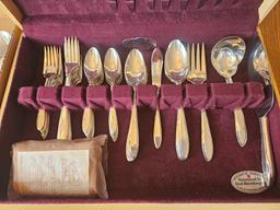Nobility Plate Silver-plated Flatware Set - 55 pcs - with Extras