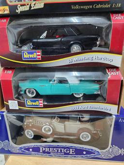 (8) Die Cast Collector Cars new in boxes