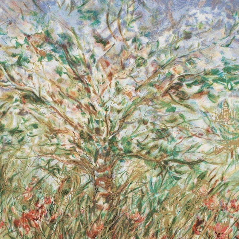 Tree in Spring by Hibel (1917-2014)