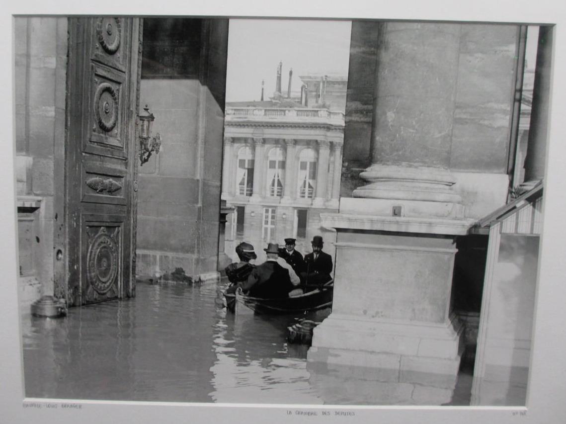Maurice-Louis Branger La chambre des deputes Paris France Flood
