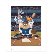 At the Plate (Dodgers) by Looney Tunes