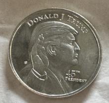 Donald Trump 1oz. .999 Silver Coin