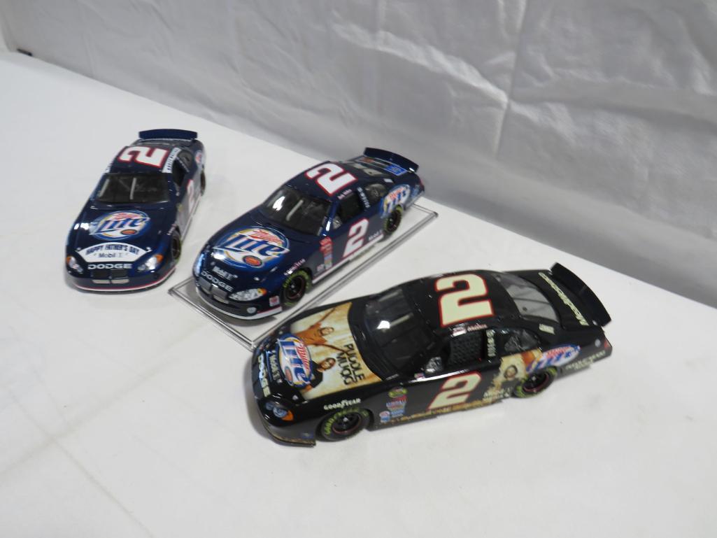 (3) Rusty Wallace Racing Collectables