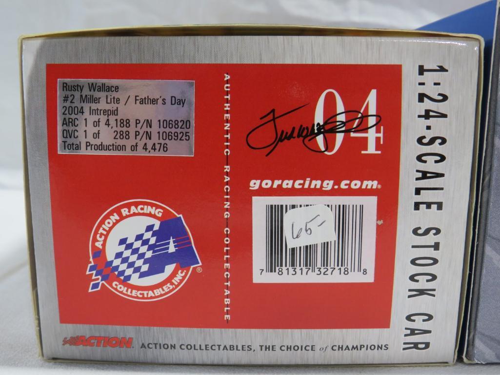 (3) Rusty Wallace Racing Collectables