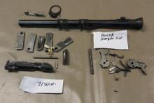 Mossberg M4D Scope, Win 71 Parts, and Ruger Single-Six Parts
